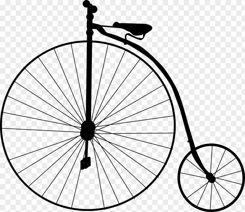 Creative Bike Penny-farthing Bicycle Wheel Clip Art PNG