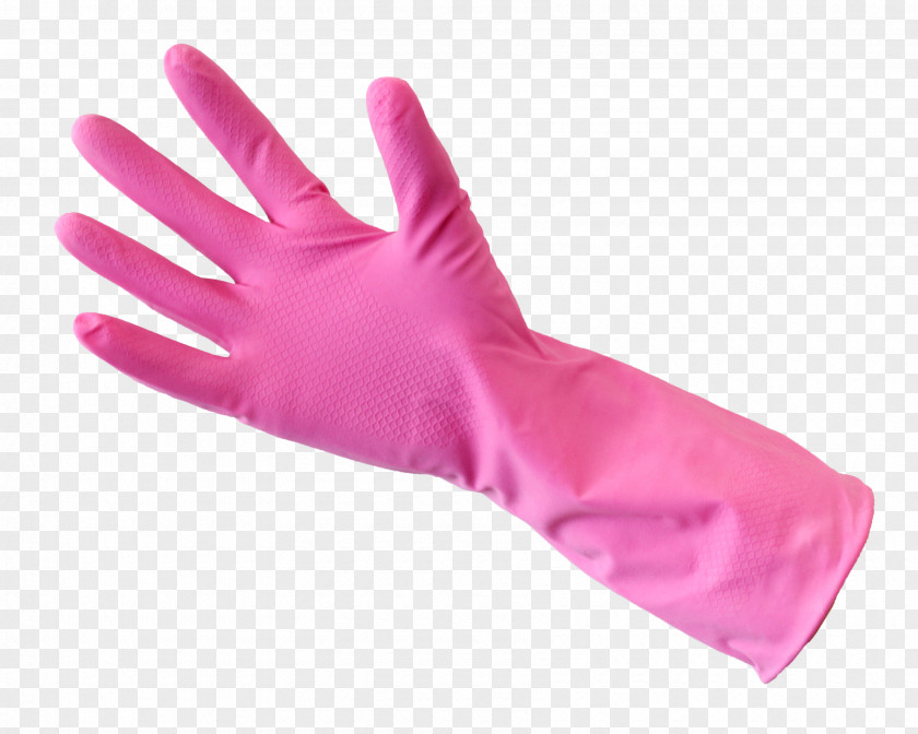 Hand Thumb Model Pink M Glove PNG