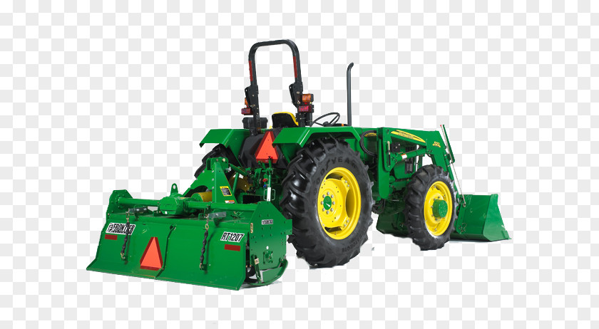 Tractor John Deere Cultivator Agriculture Tillage PNG