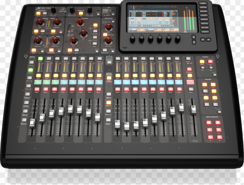 AAP Digital Mixing Console BEHRINGER X32 PRODUCER Audio Mixers PNG
