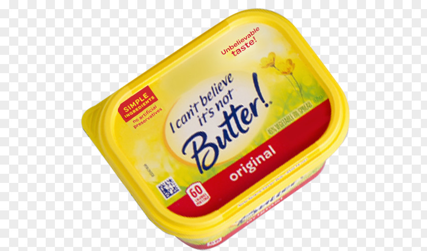 Butter Tub I Can't Believe It's Not Butter! Processed Cheese Spread Vegetable Oil PNG