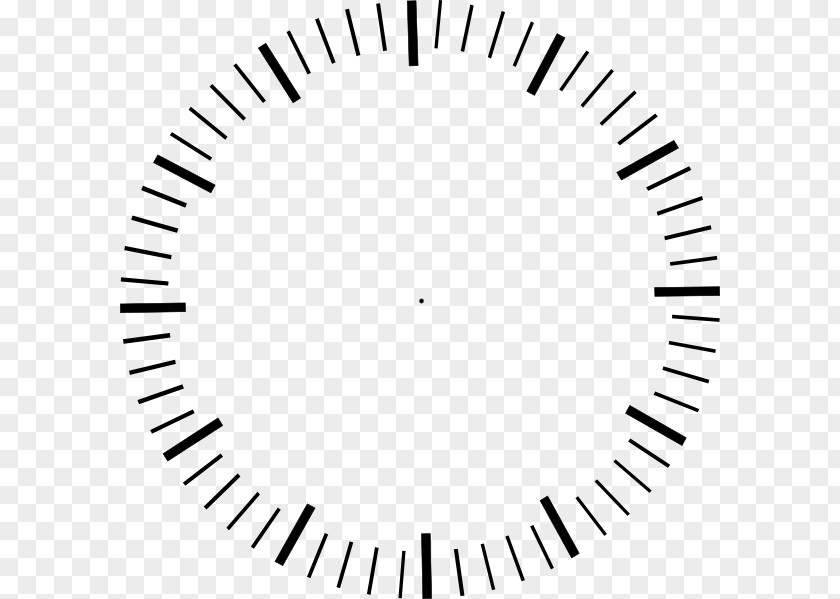 Minute Vector Clock Face Clip Art PNG