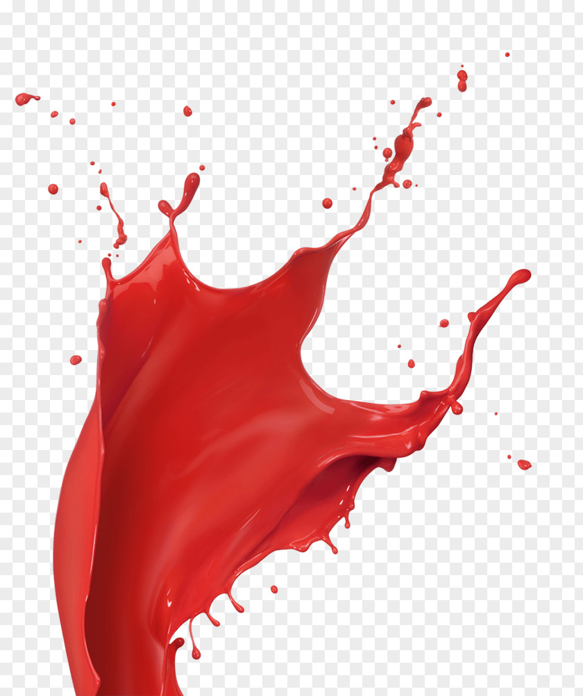 Red Paint Splatter Footer PNG Footer, red paint clipart PNG