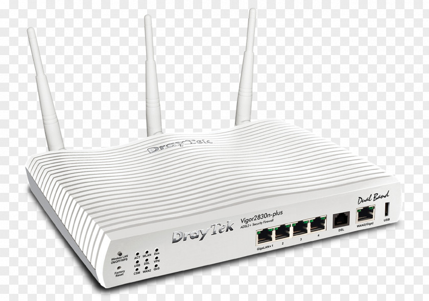 Vigor DrayTek Wireless Router Digital Subscriber Line DSL Modem PNG