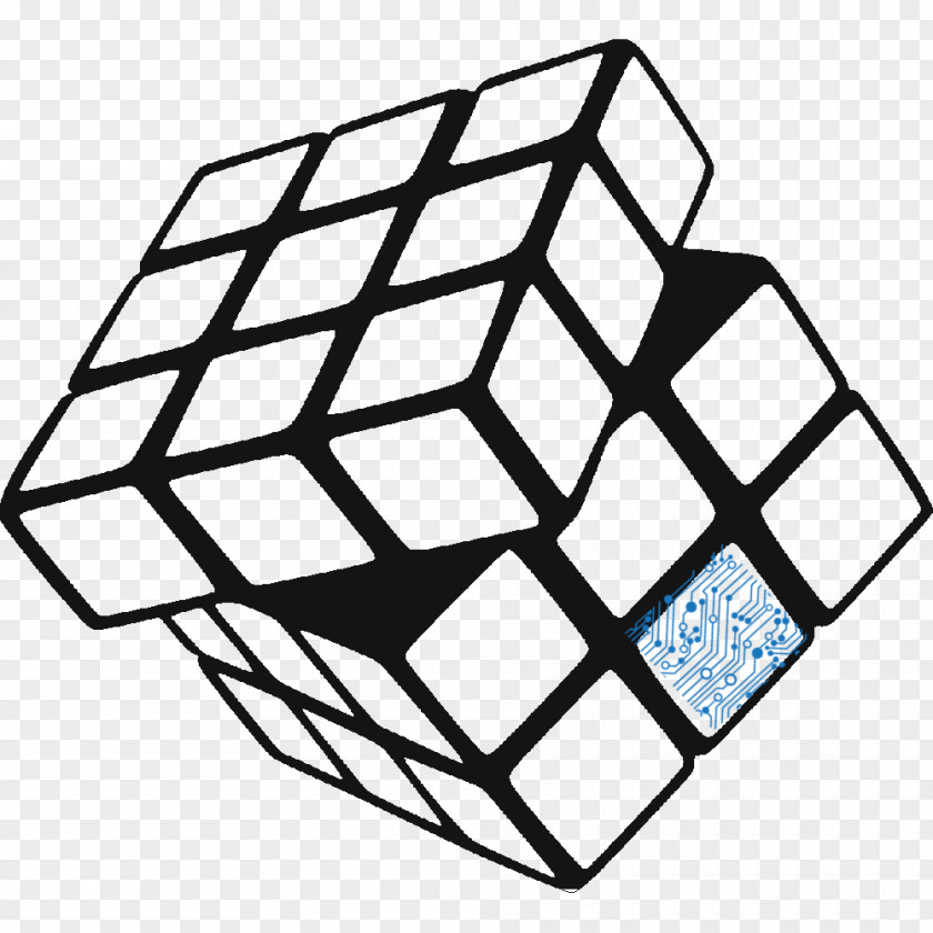 Cube Wall Decal Rubik's Sticker Mural PNG