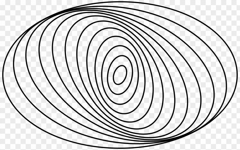 Galaxy Spiral Density Wave Theory Diagram PNG