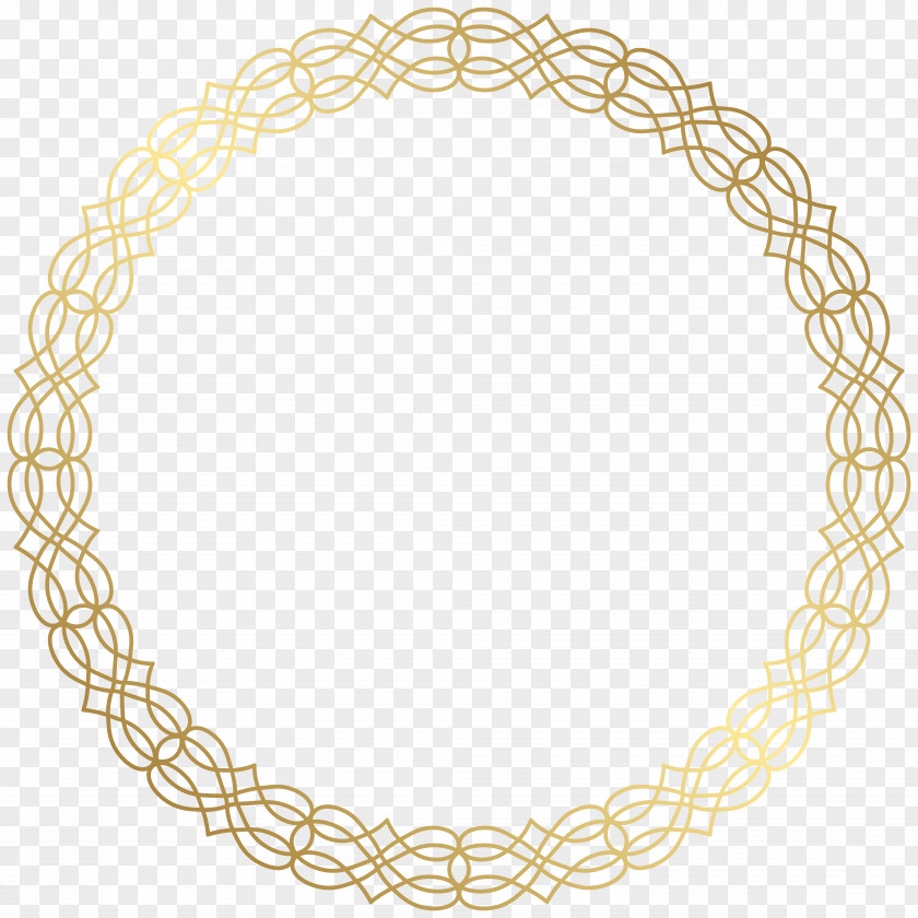 Gold Borders Clip Art PNG