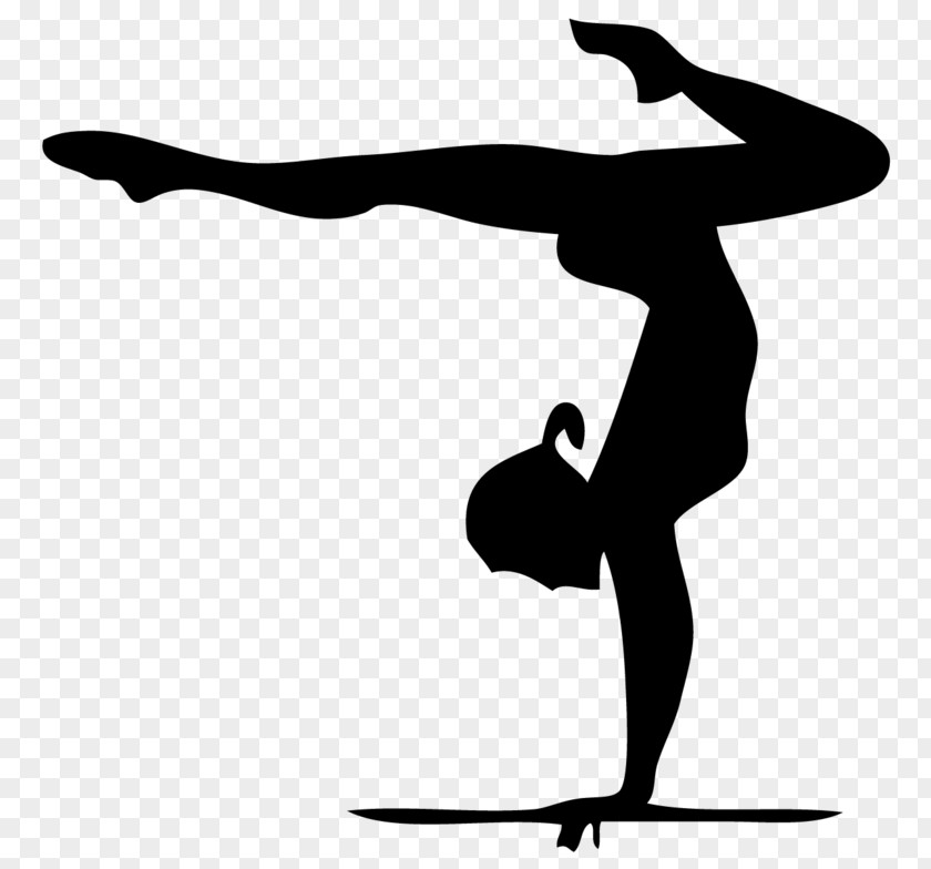 Gymnastics Artistic Silhouette Rhythmic PNG