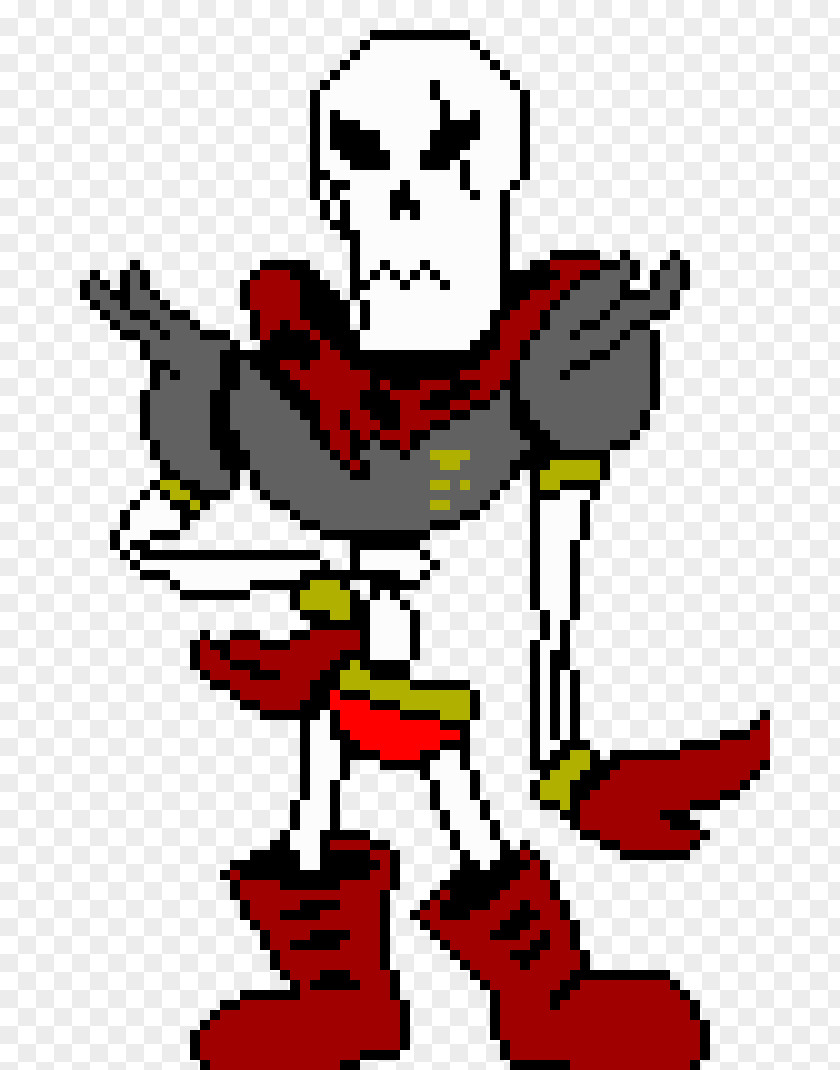 Papyrus Sprite Undertale Flowey Clip Art Schurman Retail Group PNG