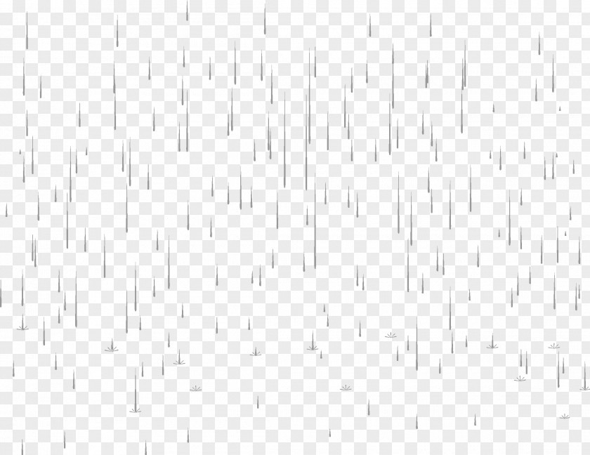 Rain Black And White Pattern PNG