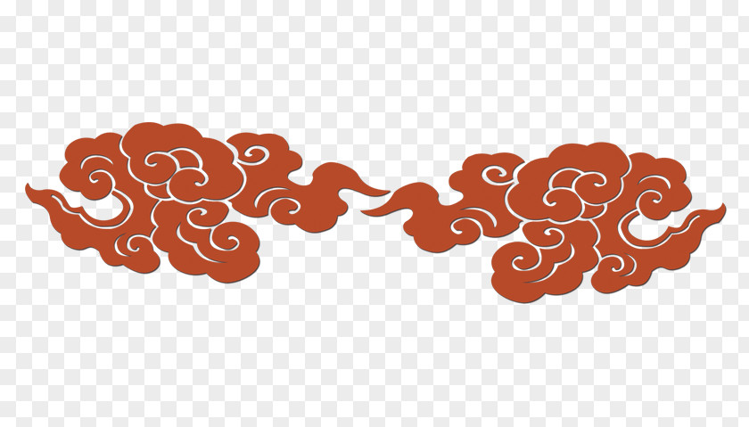 Two Clouds Red Cloud PNG
