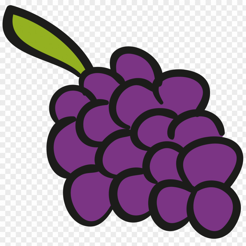 A Bunch Of Grapes Grape Animation Illustration PNG