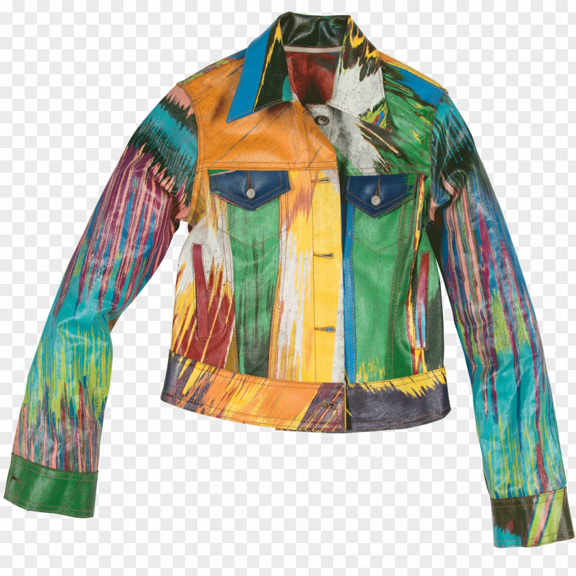 Damien Hirst Artwork Levi Strauss & Co. Levi's Men's Trucker Jacket Denim Jean PNG