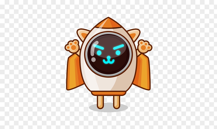 Rocket Cat Clip Art PNG