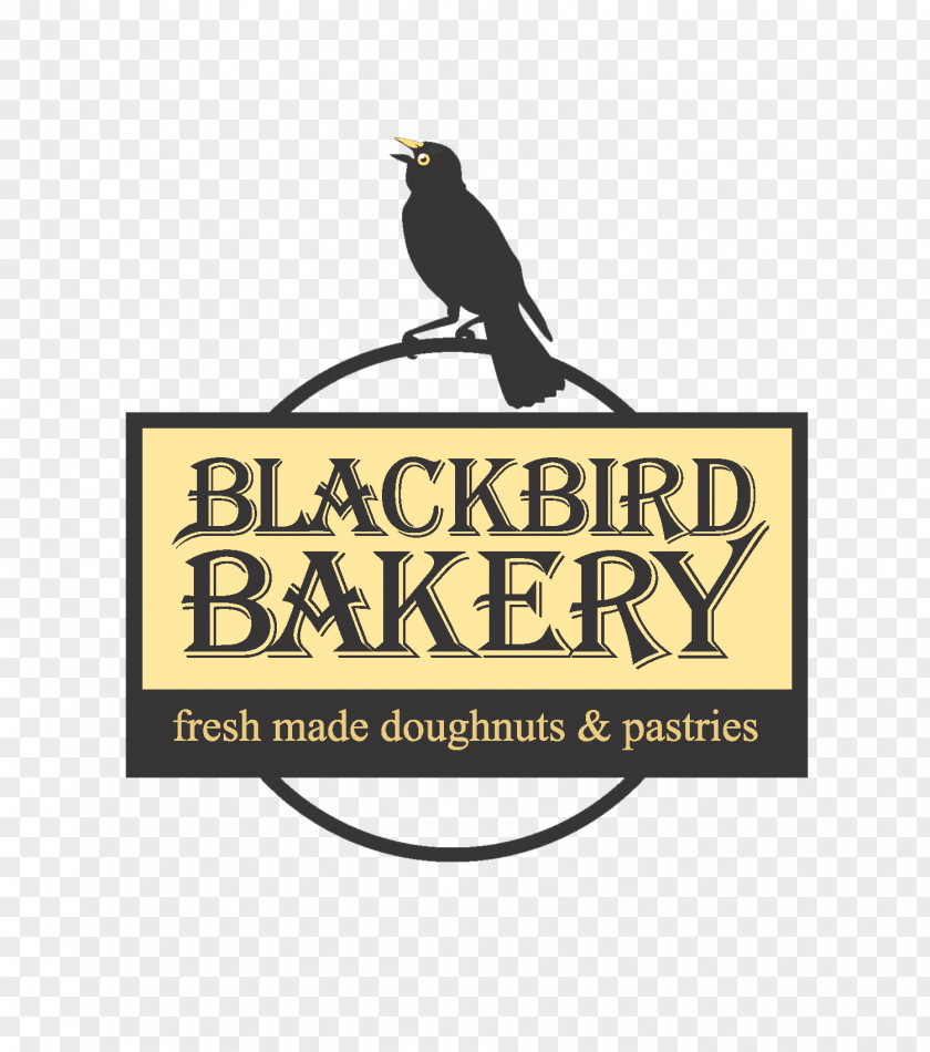 Black Bird Logo Yellow Font Brand Beak PNG