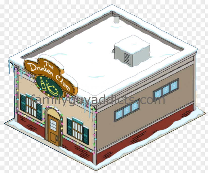 Clams Hard Clam Christmas Building Facade PNG