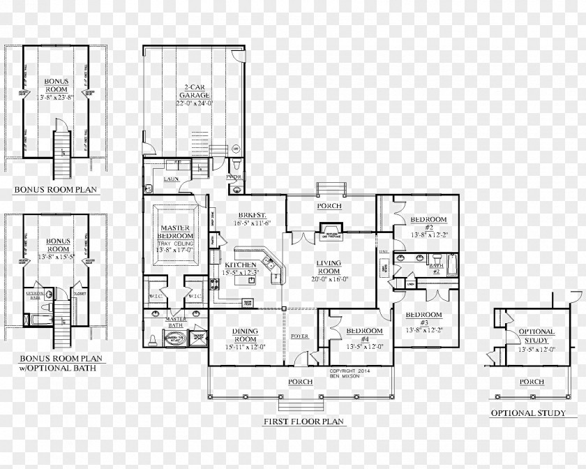 House Plan Storey Floor PNG