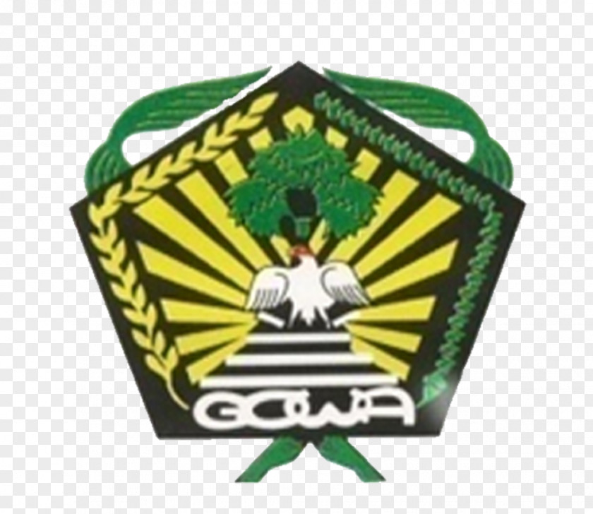 Ki Hajar Dewantara Gowa Regency Brand Logo Green Font PNG
