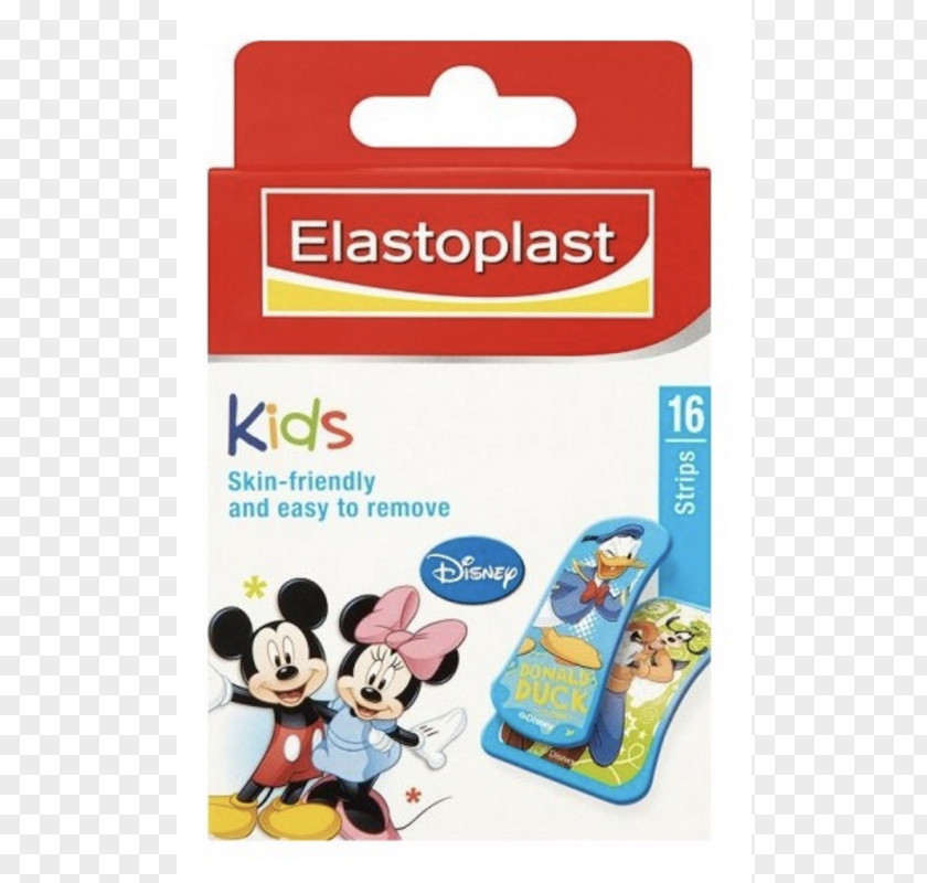 Plaster Kids Mickey Mouse Elastoplast Adhesive Bandage Child The Walt Disney Company PNG