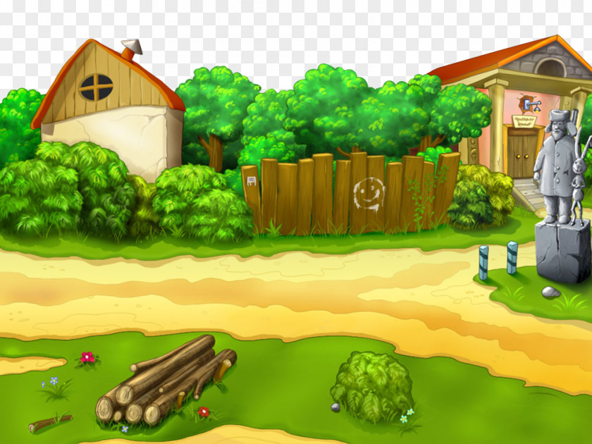 Adventure Game Landscape Cartoon Biome Rural Area Games Grass PNG