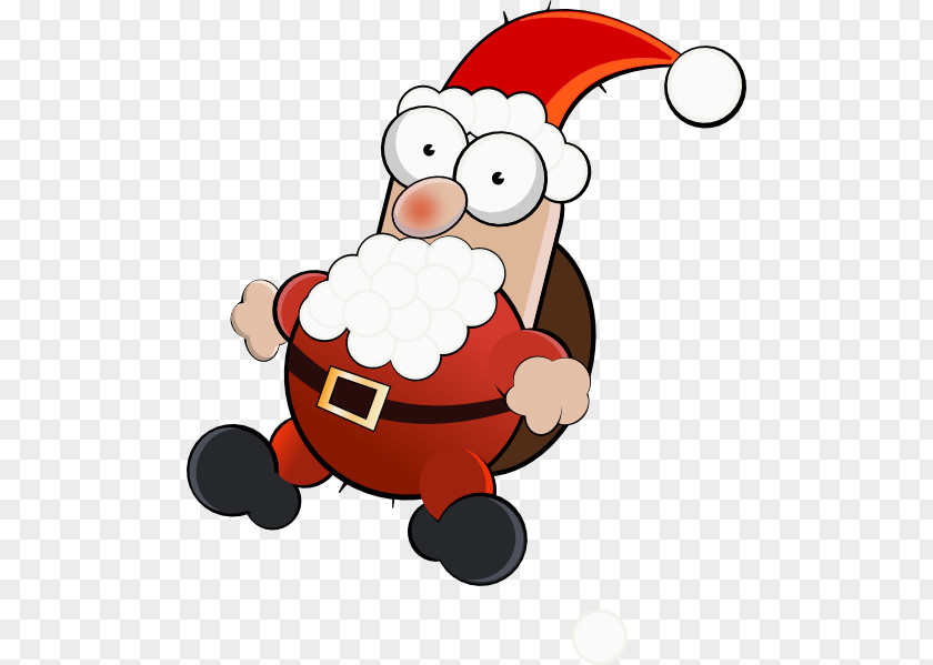 Santa Claus Mrs. Reindeer Clip Art PNG