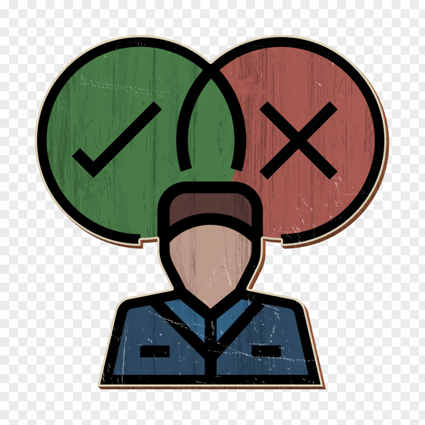 Business Icon Decision User PNG