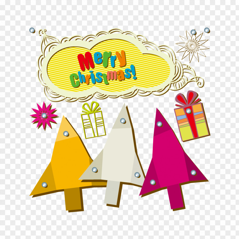 Christmas Vector Material Party Hat Yellow Logo Clip Art PNG