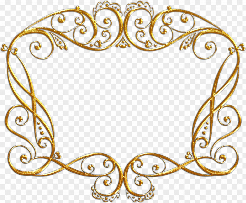 Golden Frame Picture Frames Decorative Arts Ornament Clip Art PNG