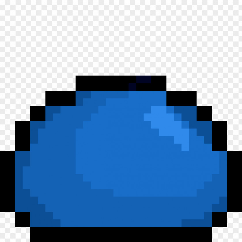 Slime Pixel Art Minecraft Drawing PNG