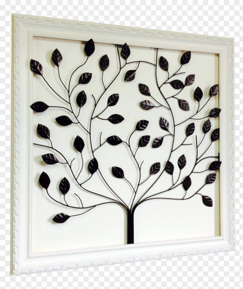 Tree Branch Leaf Steel Picture Frames PNG
