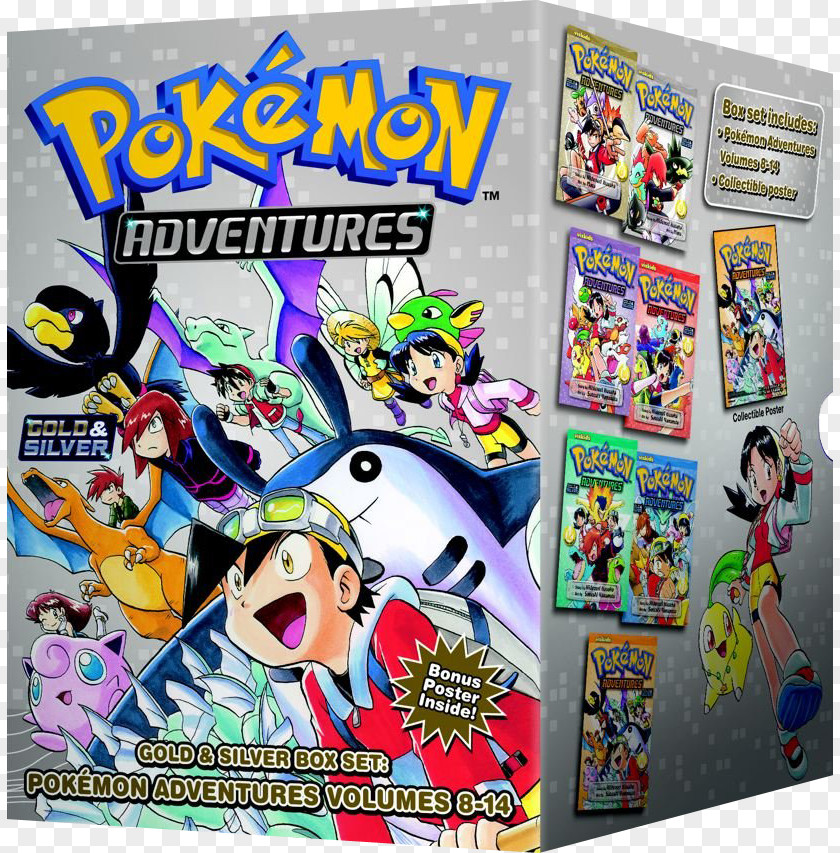 Yolo Board Adventures Pokémon Gold And Silver FireRed LeafGreen Pokemon Adventures, Volume 14 Ruby Sapphire Red Blue PNG