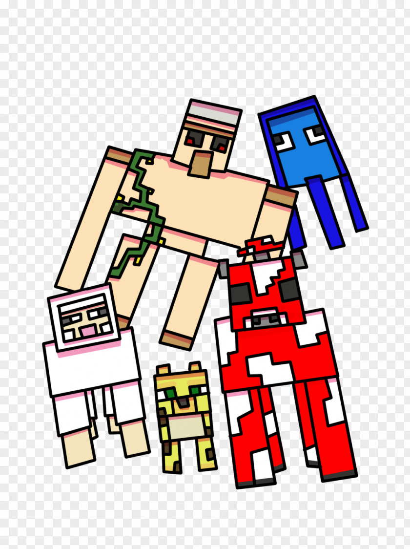 Minecraft Mob Character Clip Art PNG