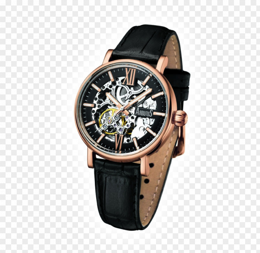 Retro Watches Automatic Watch Ingersoll Company Leather Glass PNG