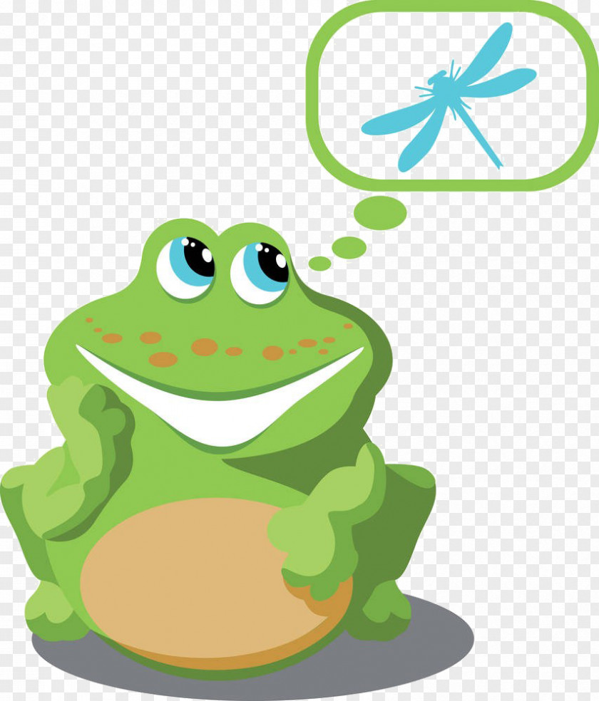 Thinking Of Cartoon Frogs Royalty-free Clip Art PNG