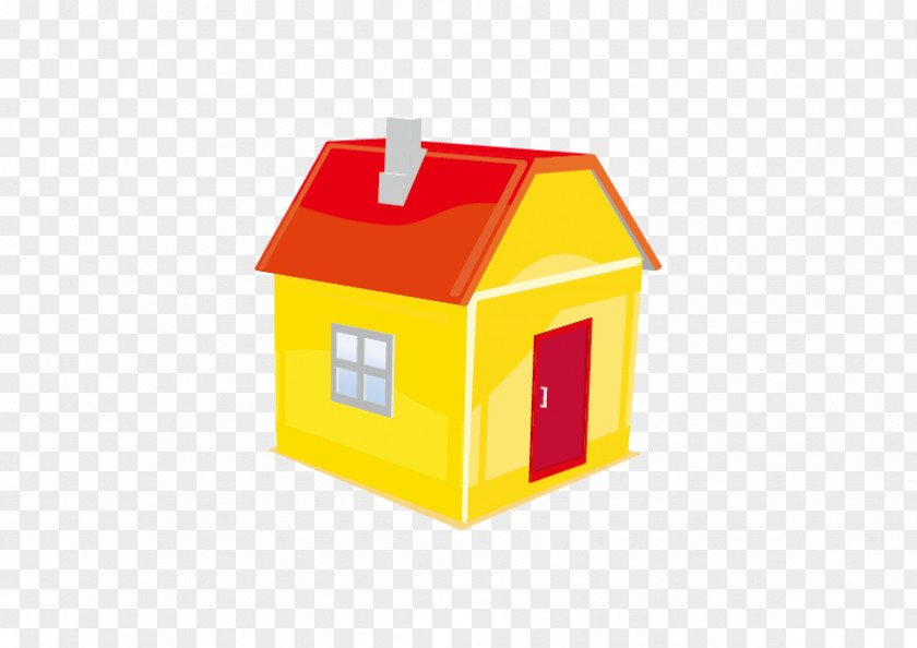 Vector Cabin House Housing Cartoon Building PNG