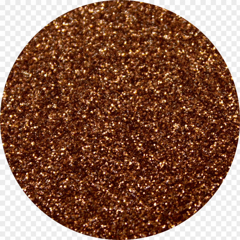 Brown Glitter Super Fine Metallic Color Nail Art Copper PNG