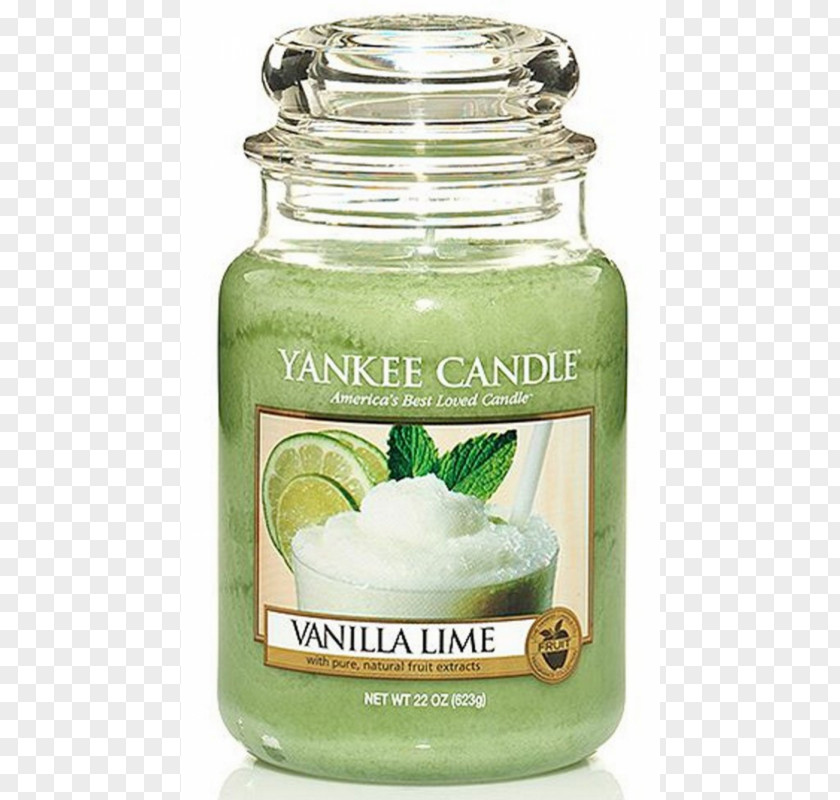 Candle Yankee Tealight Vanilla Lime PNG