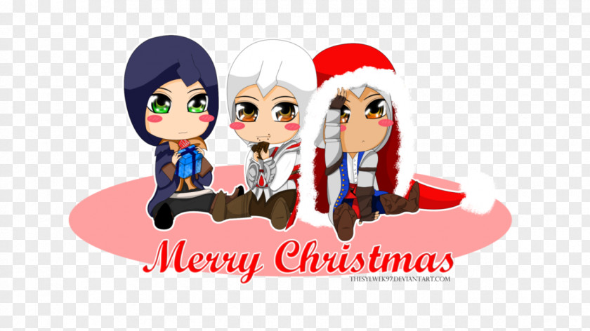 Marry Christmas Santa Claus Ornament Logo Desktop Wallpaper PNG