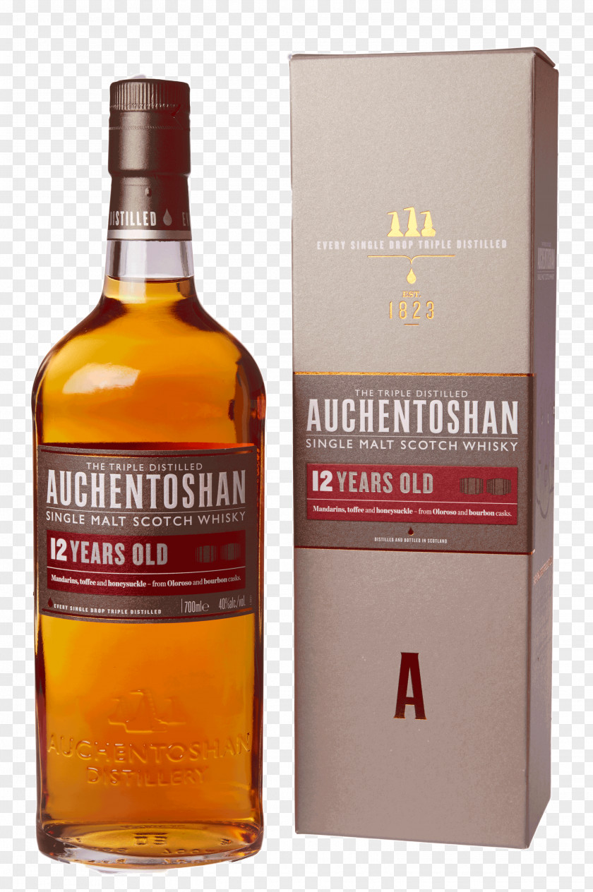 Liqueur Auchentoshan Distillery Whiskey Single Malt Scotch Whisky PNG