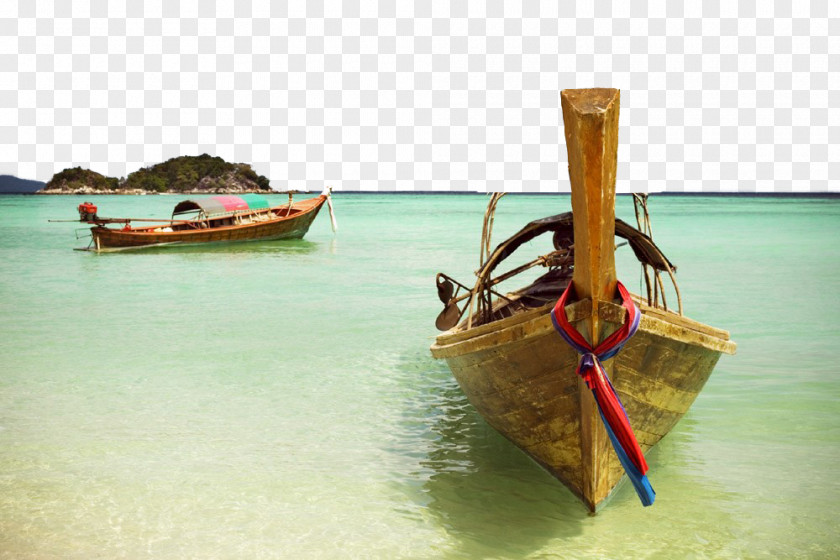 A Large Wooden Boat At The Seaside Ferry Watercraft PNG