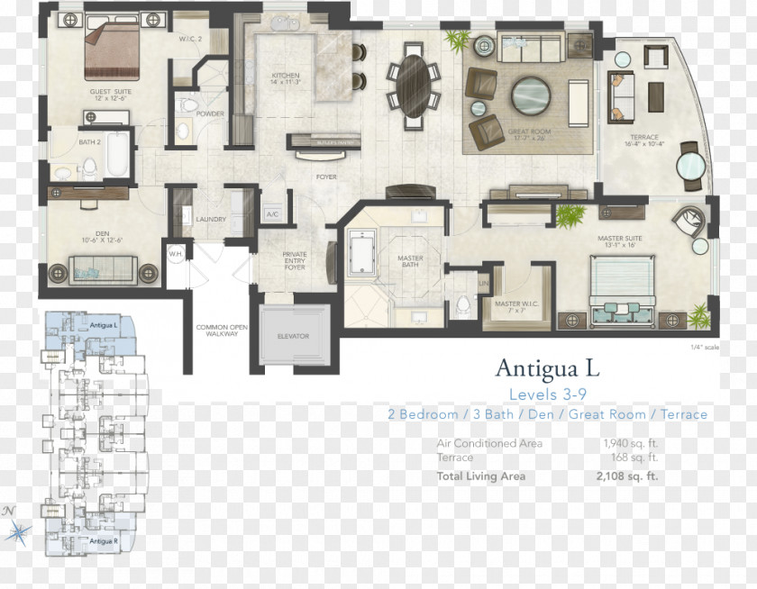 Careersource Pinellas St Petersburg Floor Plan Water Club Snell Isle Condominium Villa PNG