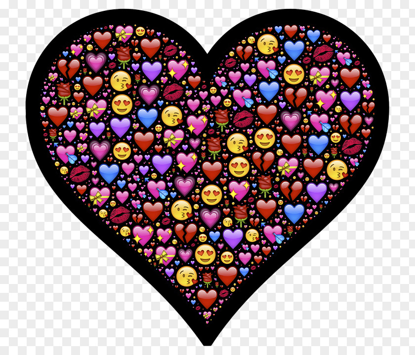 Emoji Emoticon Heart Smiley Symbol PNG