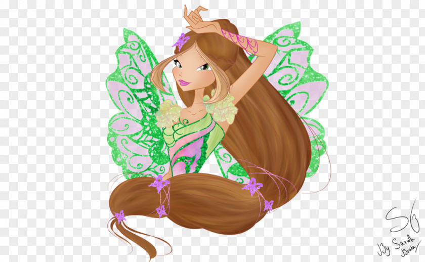 Fairy Flora Butterflix DeviantArt Digital Art PNG