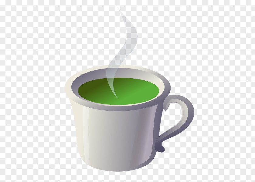 Green Coffee Black Tea Cup Milk PNG