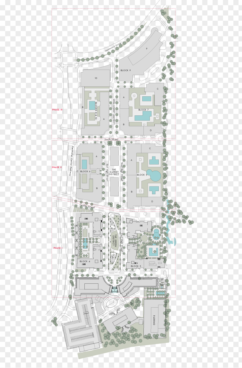 Mixed-use Residential Area Urban Design Land Use Zoning PNG