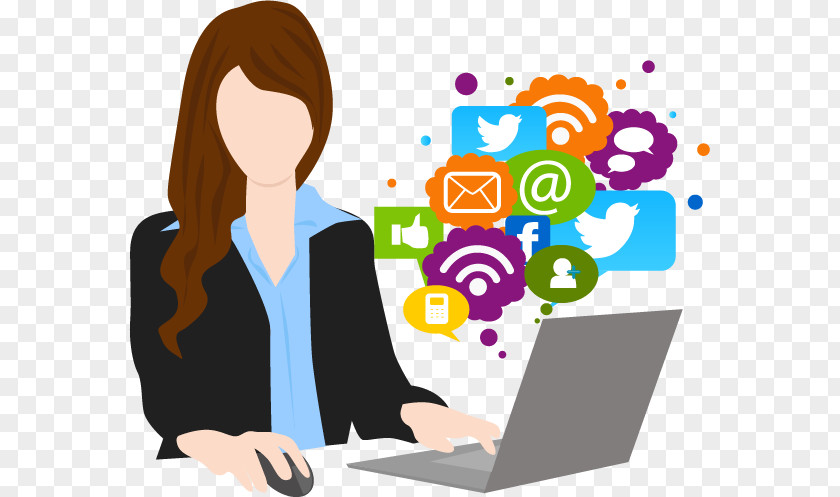 Server Social Media Marketing Communication Social-Media-Manager PNG