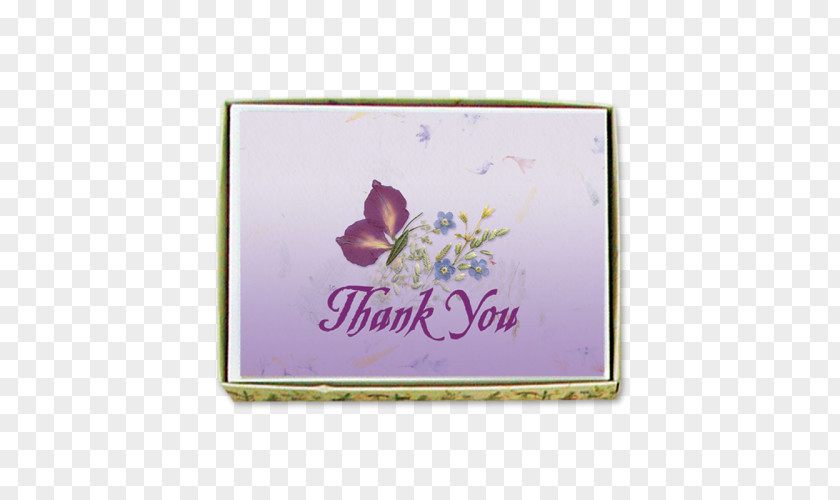 Thank You Bumblebee Paper Pressed Flower Craft Greeting & Note Cards PNG