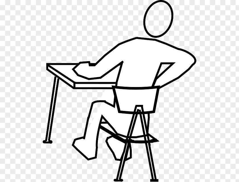 Back Pain Sitting Drawing Person Human PNG