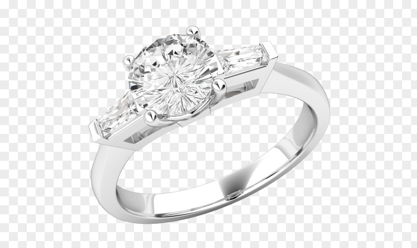 Diamond Wedding Ring Sapphire Brilliant PNG