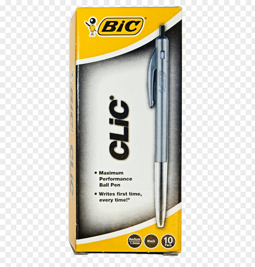 Pen Paper Ballpoint Bic Cristal PNG